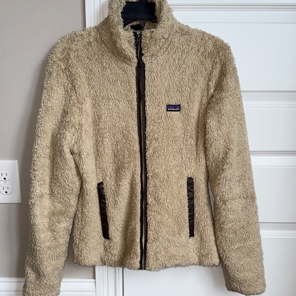 Patagonia Women's Tan Teddy Jacket